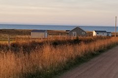 cottage and ocean